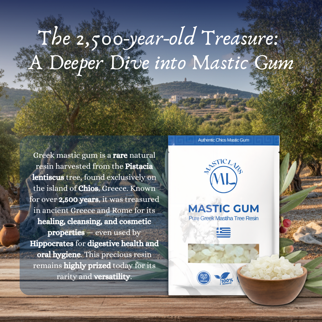 Complete Gut Health Bundle | Greek Mastic Gum Powder + Loustra® Colostrum Vital Tonic