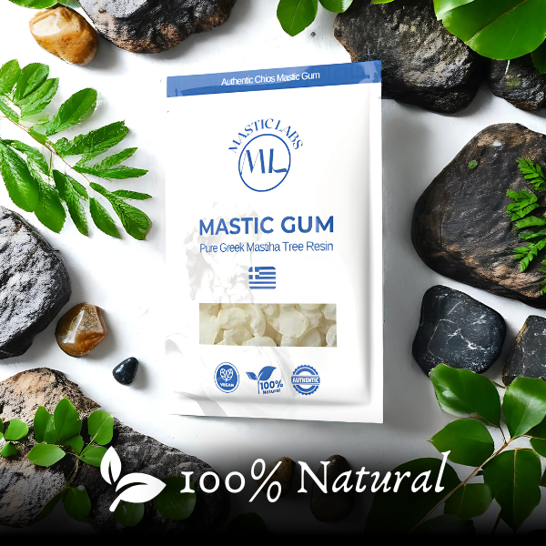 Pure Greek Chios Mastic Gum (Pistacia Lentiscus) - Powder
