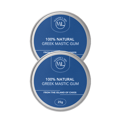 Pure Chios Greek Mastic Gum in Aluminium Tin | Med to XL Tears
