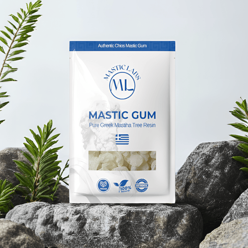 Pure Greek Chios Mastic Gum (Pistacia Lentiscus) - Medium/Large Tears Medium/Large (100g)
